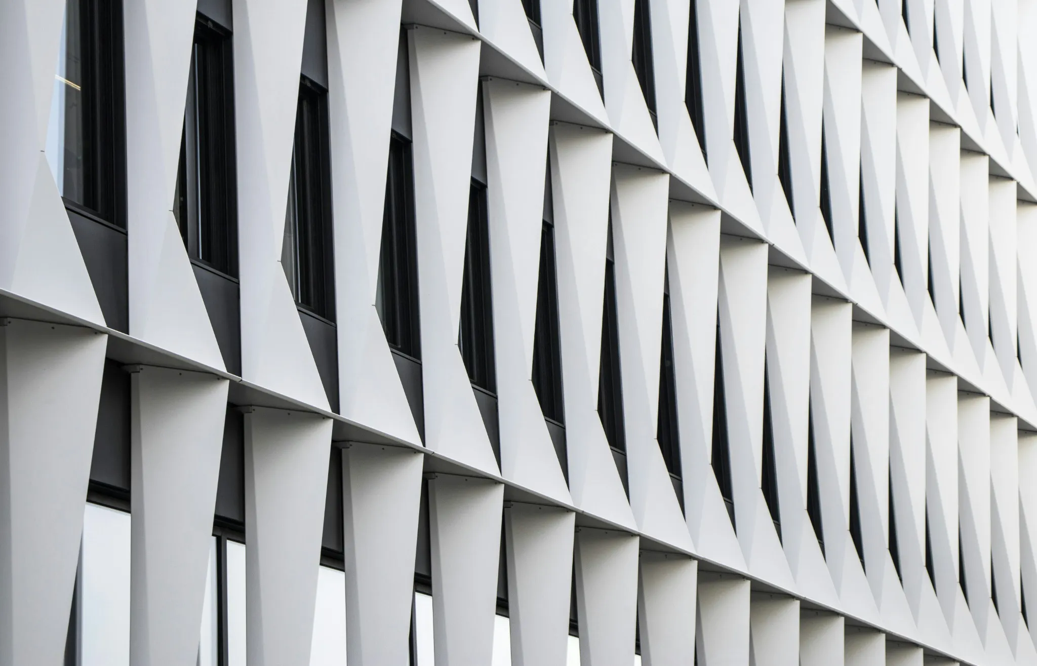 Modern commercial building facade representing building automation projects in Toronto